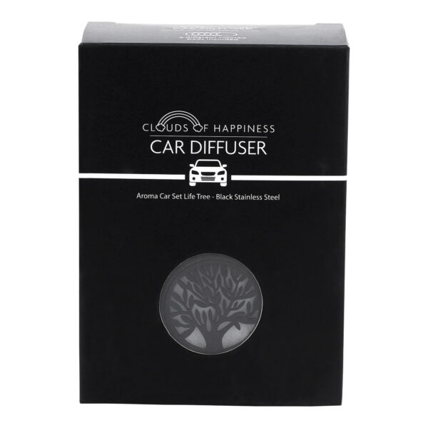 Car Diffuser Black Stainless Steel Pack
